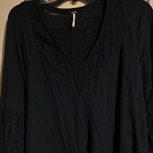 Elegant Black Women's Top